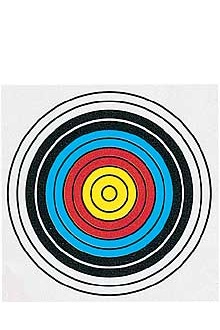 Morrell - 80CM PAPER TARGET FACE (DOZEN) #TRG-FACE-80CM